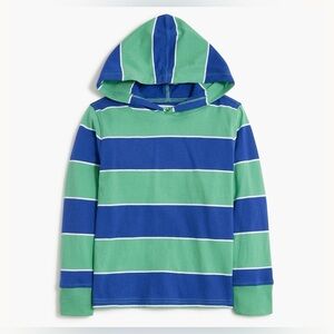 J. Crew Kids Striped Hooded Tee